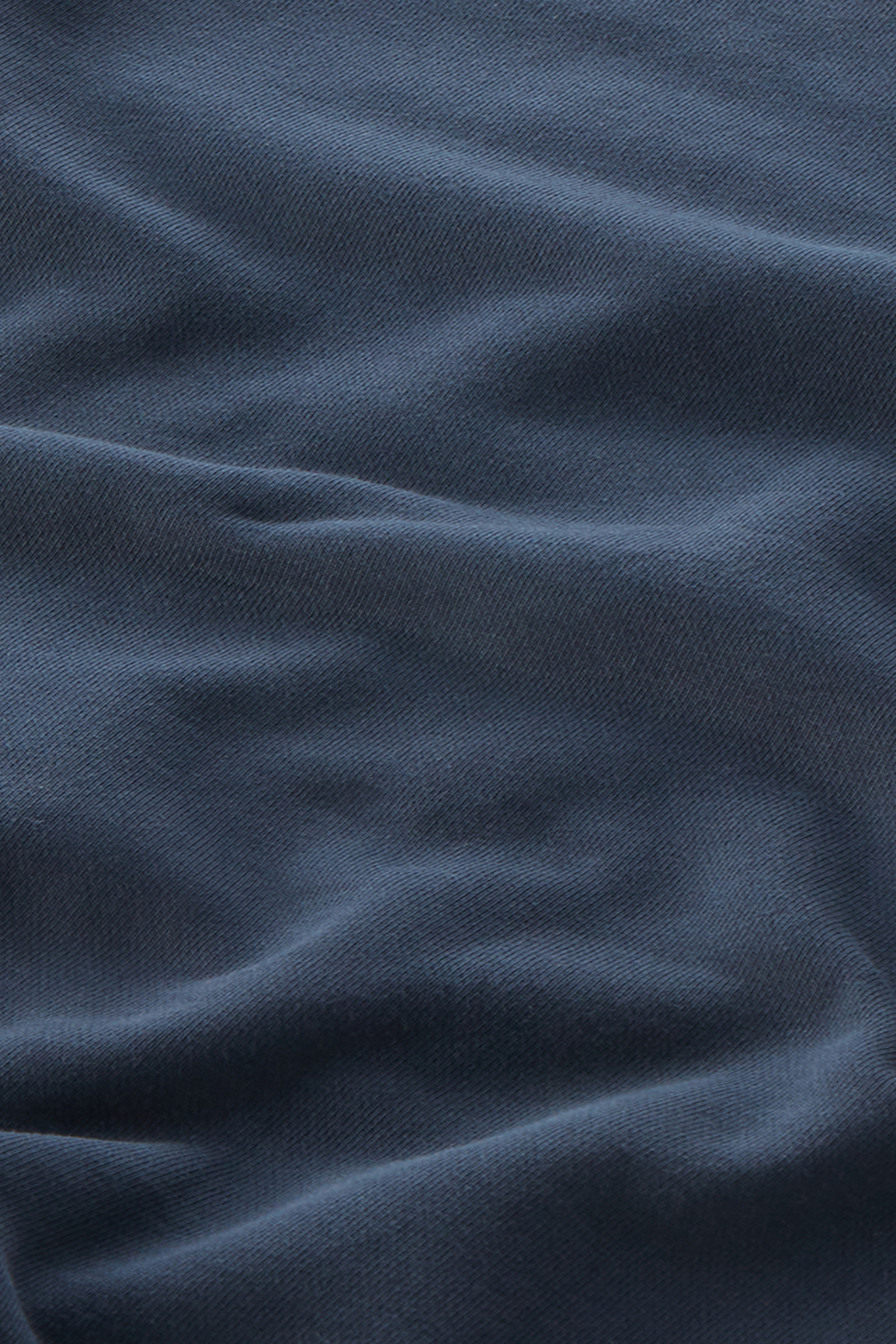 Pullover im College-Stil mit Rundhalsausschnitt aus reiner Baumwolle blau photo 5 | Woolrich