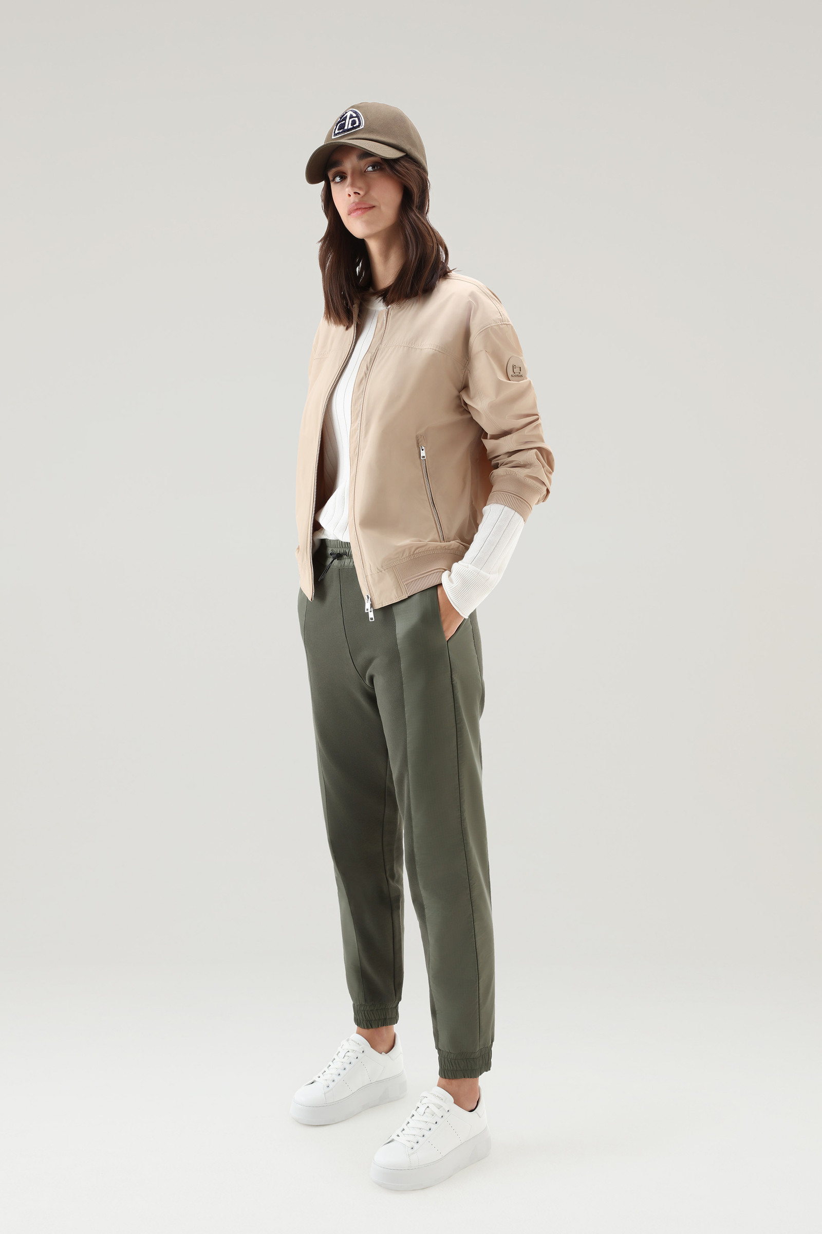 Summer Bomber en Urban Touch beige photo 2 | Woolrich