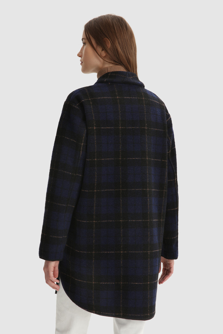 Gentry Coat in virgin wool blend