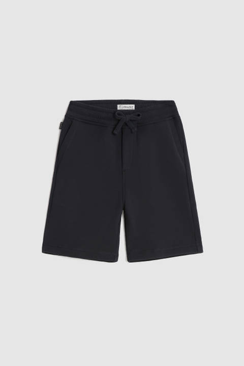 Boy's Organic Cotton Shorts Blue | Woolrich