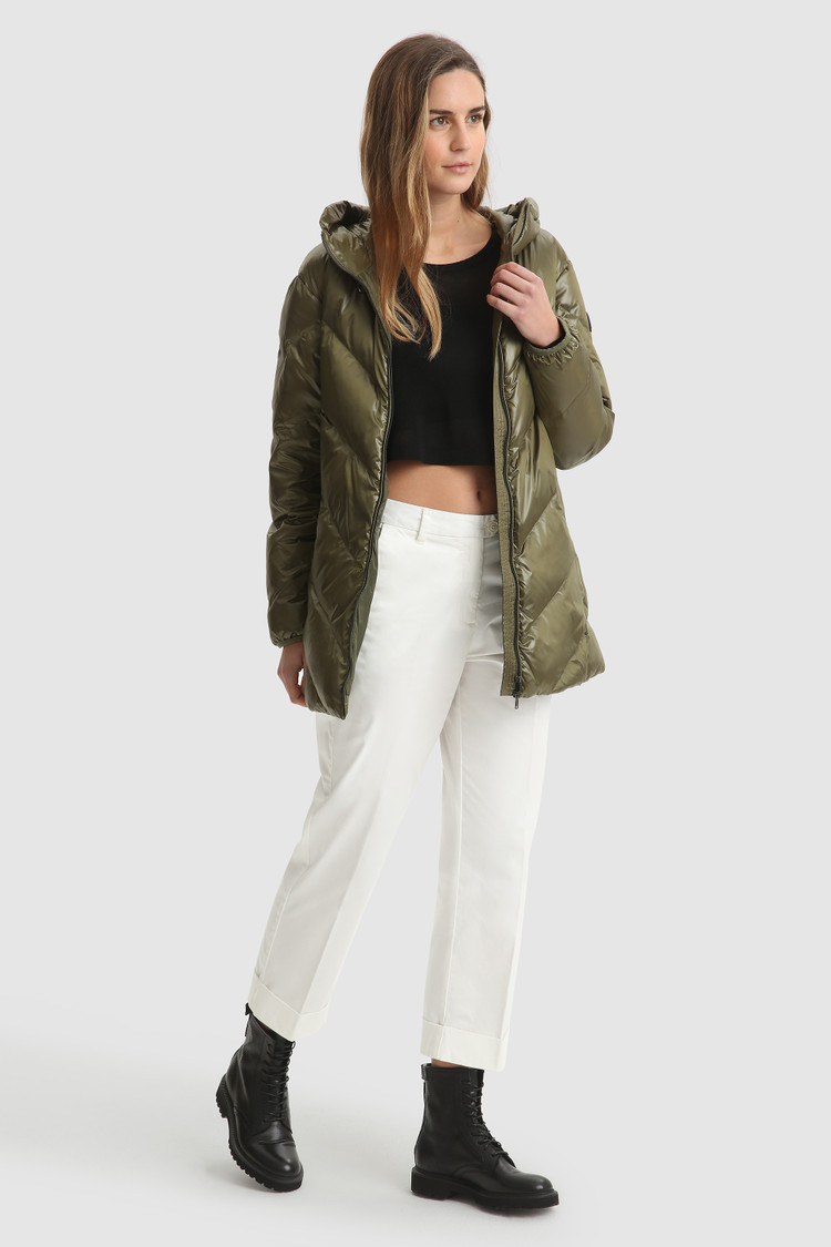 Pantaloni Stretch Satin