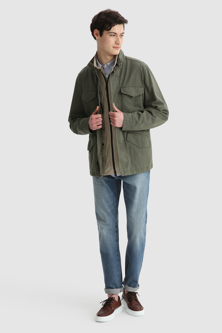 Veste Field en pur coton