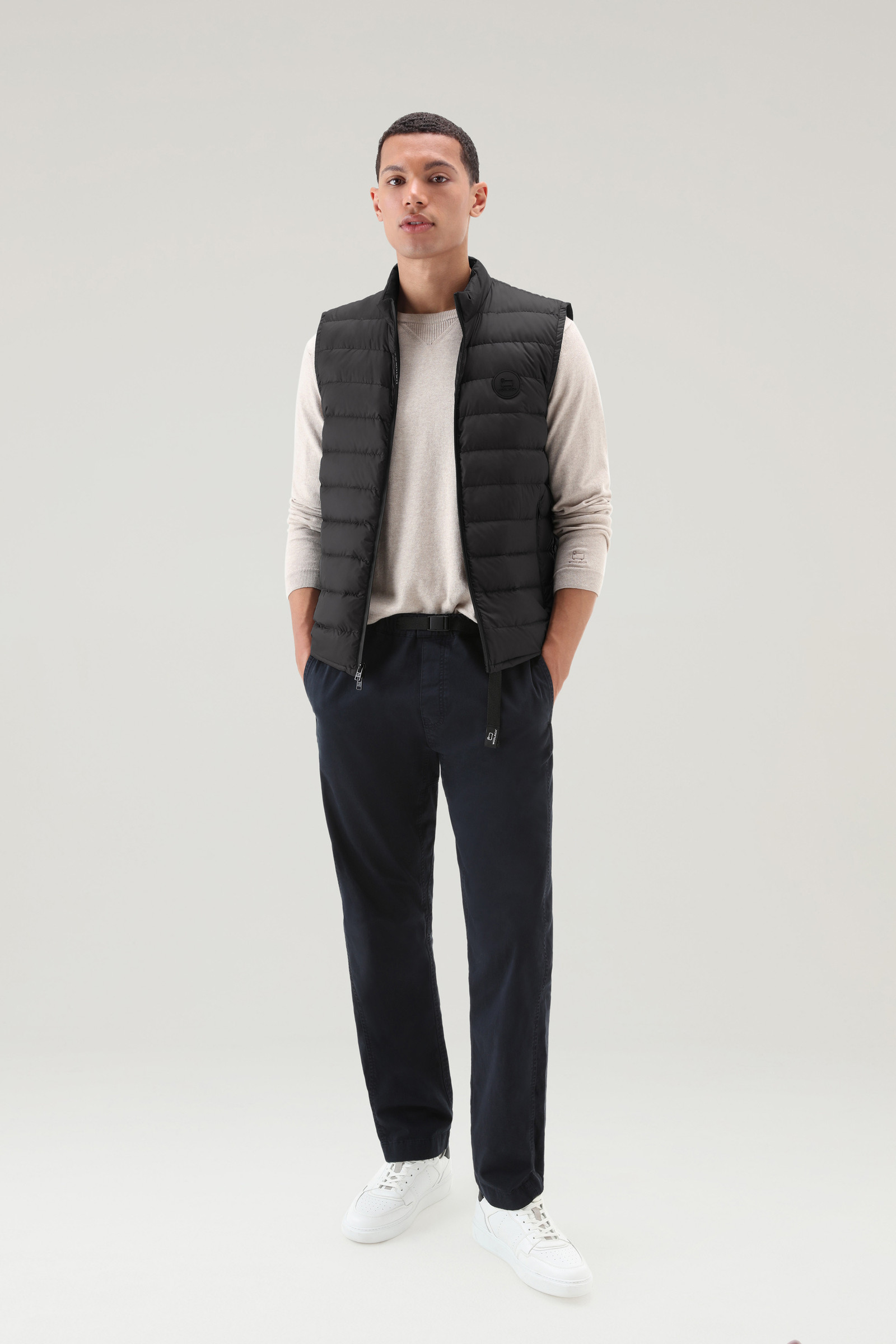 Gilet Sundance trapuntato e imbottito nero photo 2 | Woolrich
