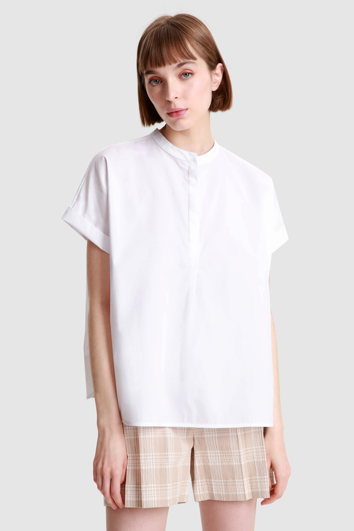 Cotton Poplin Shirt White | Woolrich