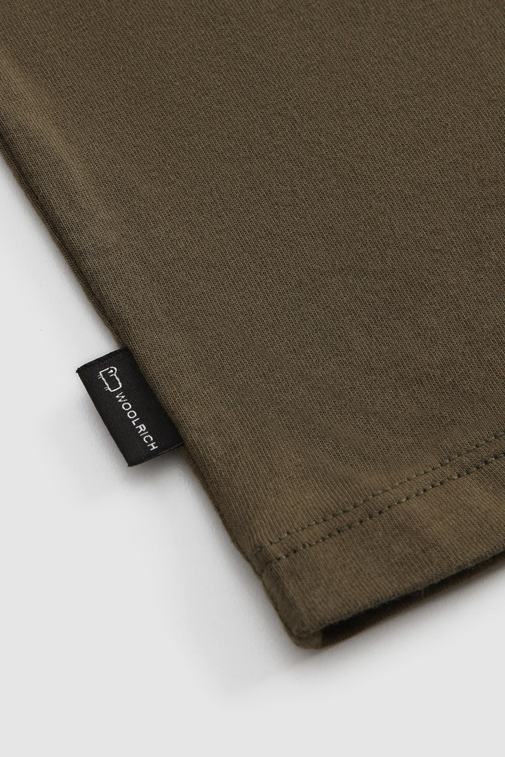 T-Shirt mit Schaf-Logo für Jungen Grün photo 4 | Woolrich