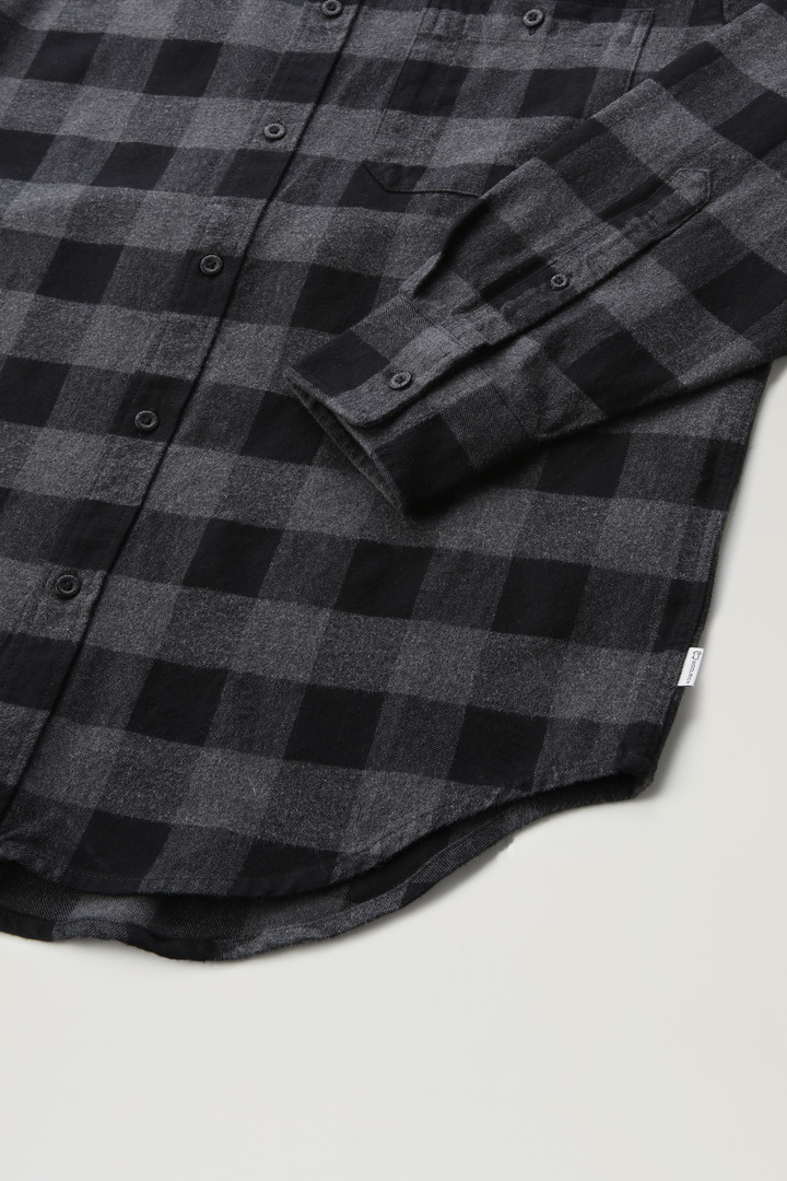 Trout Run Flannel Check Shirt Black photo 3 | Woolrich