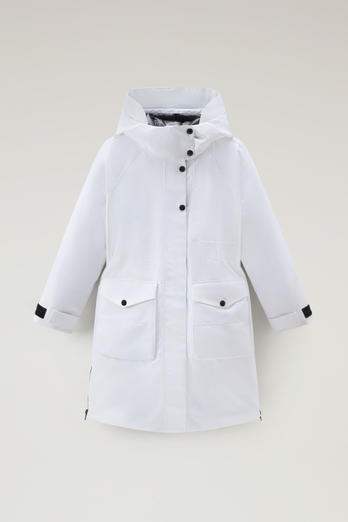 Waterproof High-Tech Parka in GORE-TEX White | Woolrich