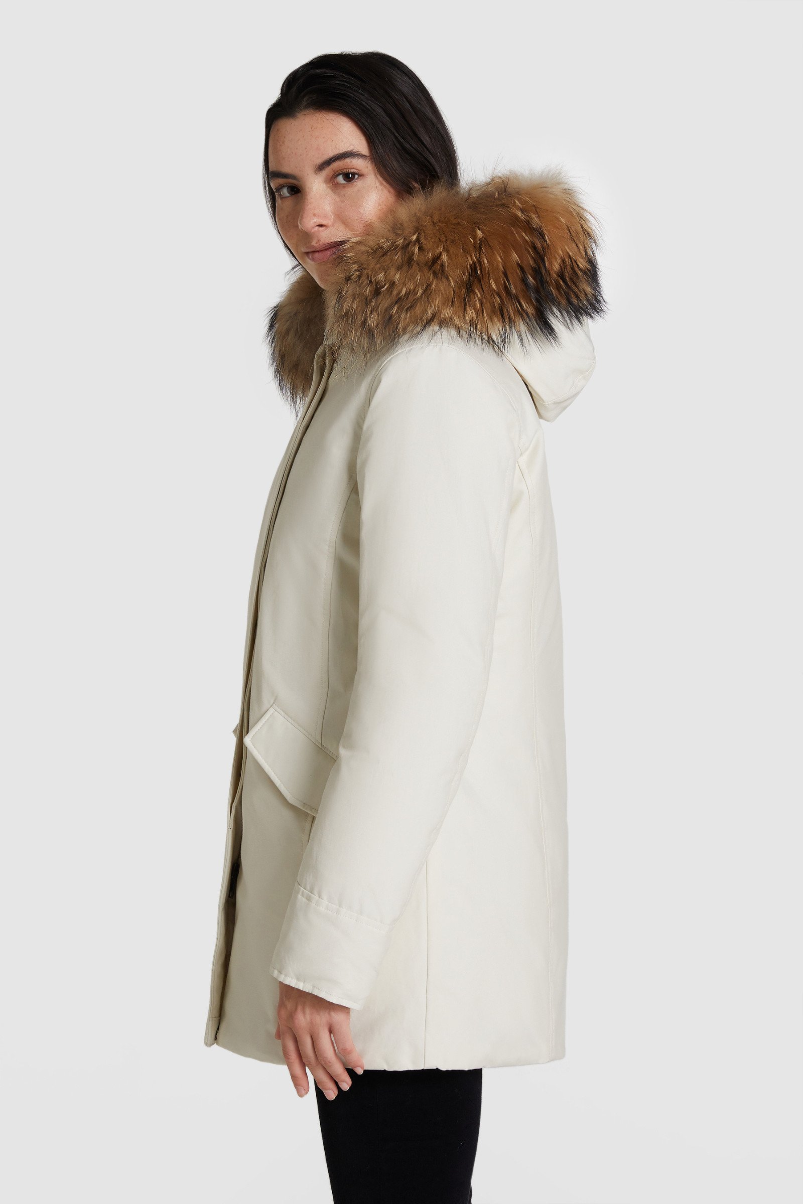Arctic Parka Pelliccia Racoon