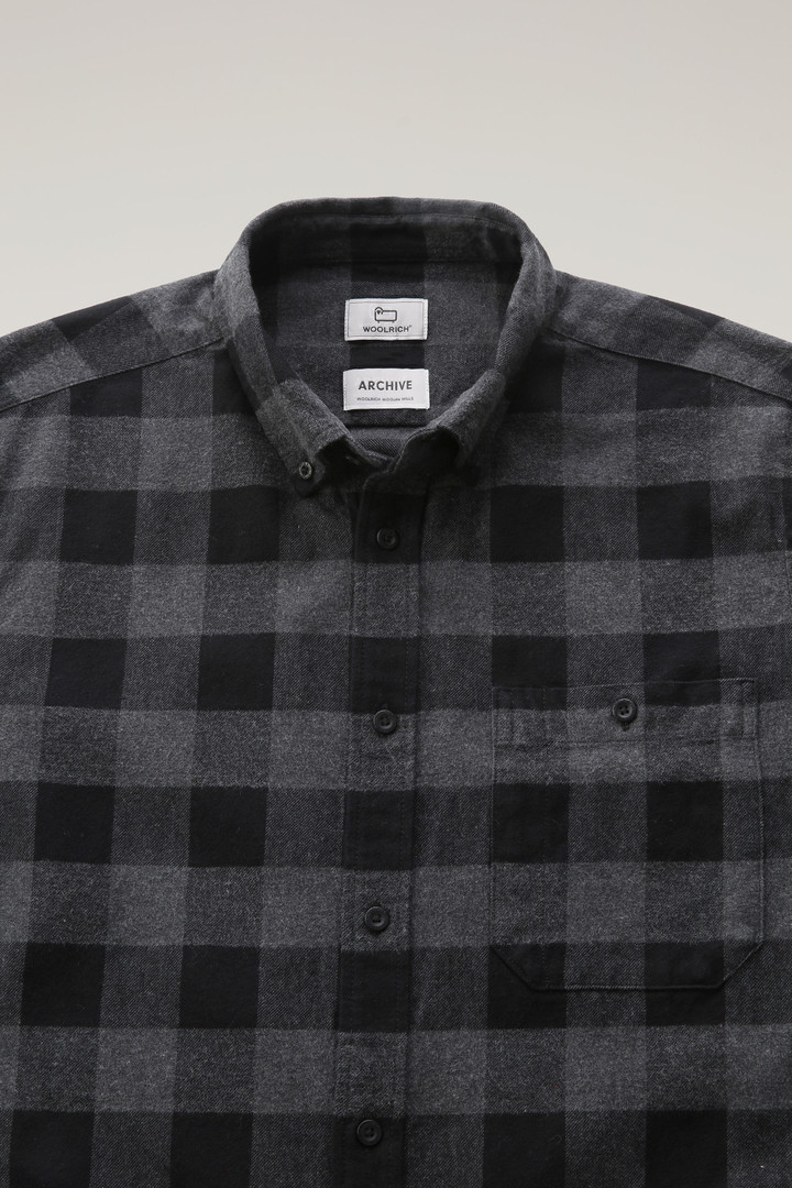 Trout Run Flannel Check Shirt Black photo 2 | Woolrich