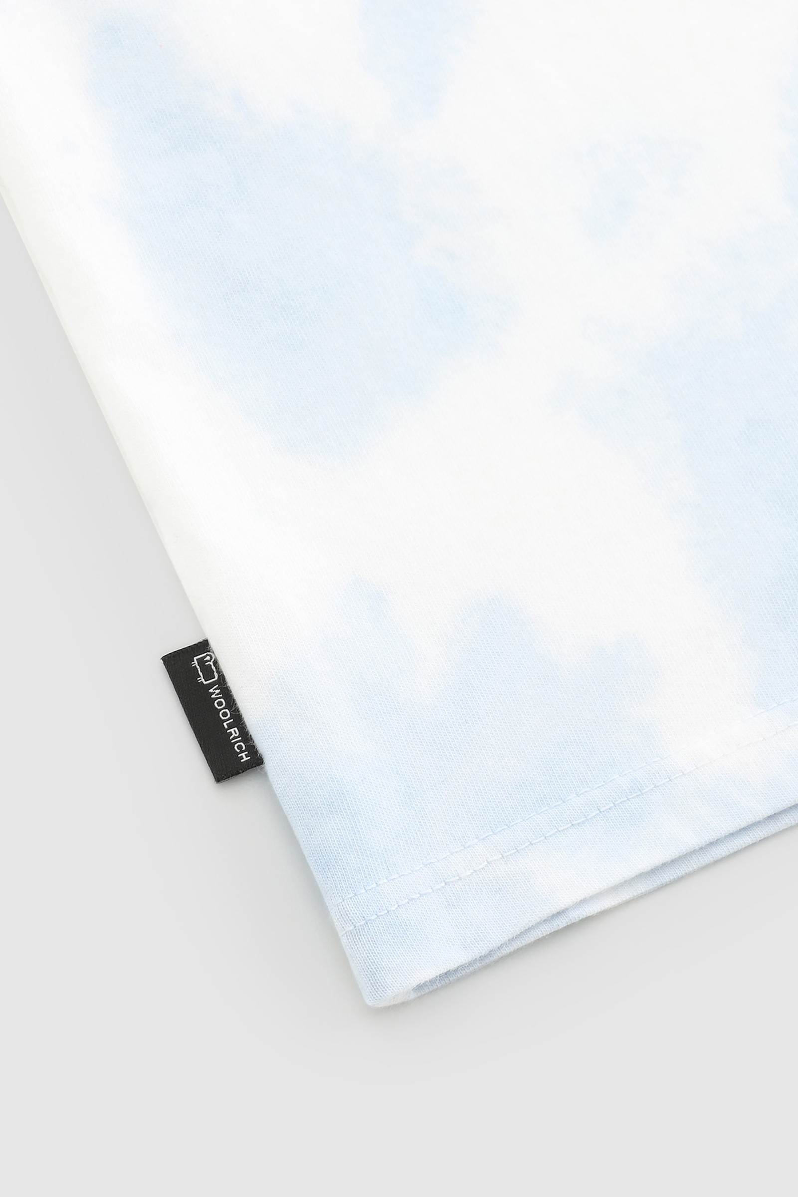 T-shirt en jersey tie-dye pour fille bleu photo 4 | Woolrich