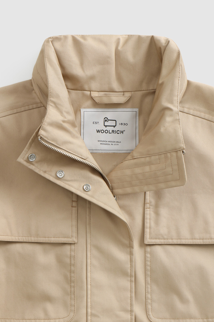 Havice Field Ultralight Jacket with Hidden Hood Beige photo 5 | Woolrich