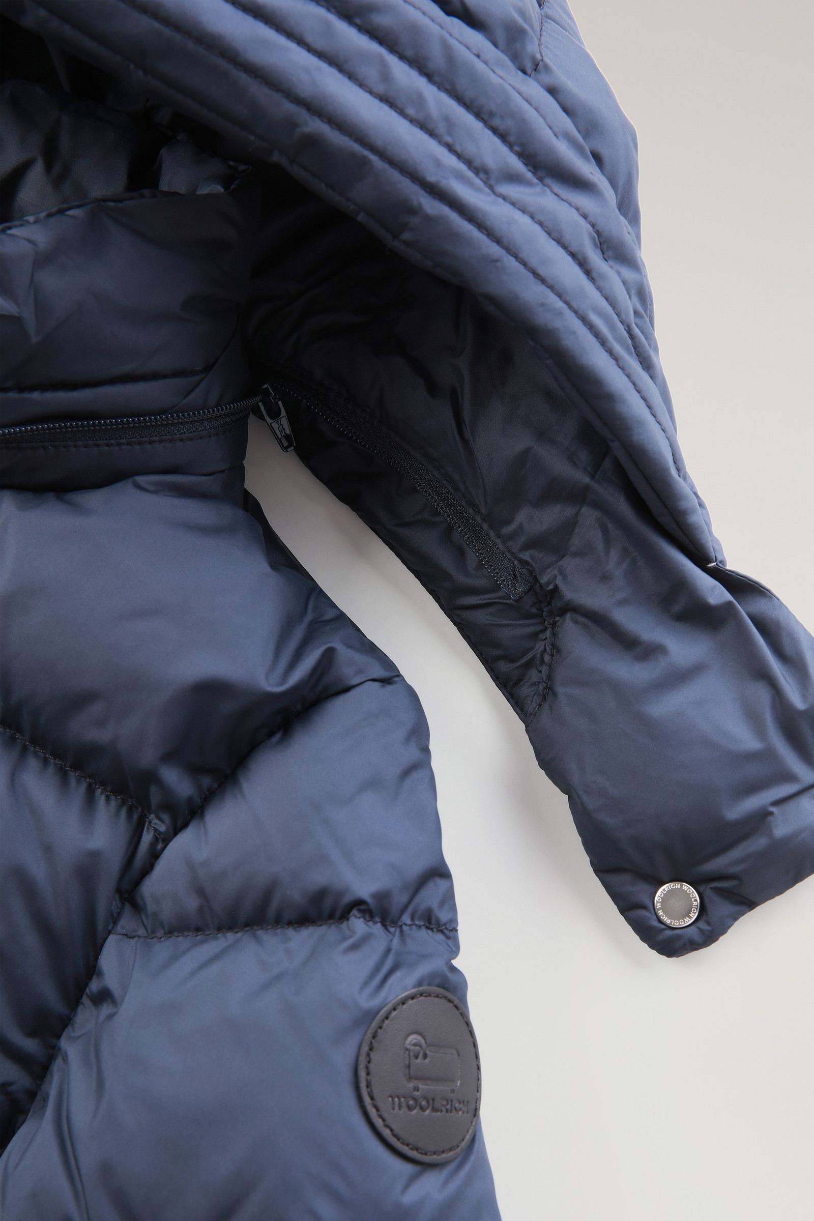 Doudoune Alsea pour fille en microfibre Bleu photo 4 | Woolrich