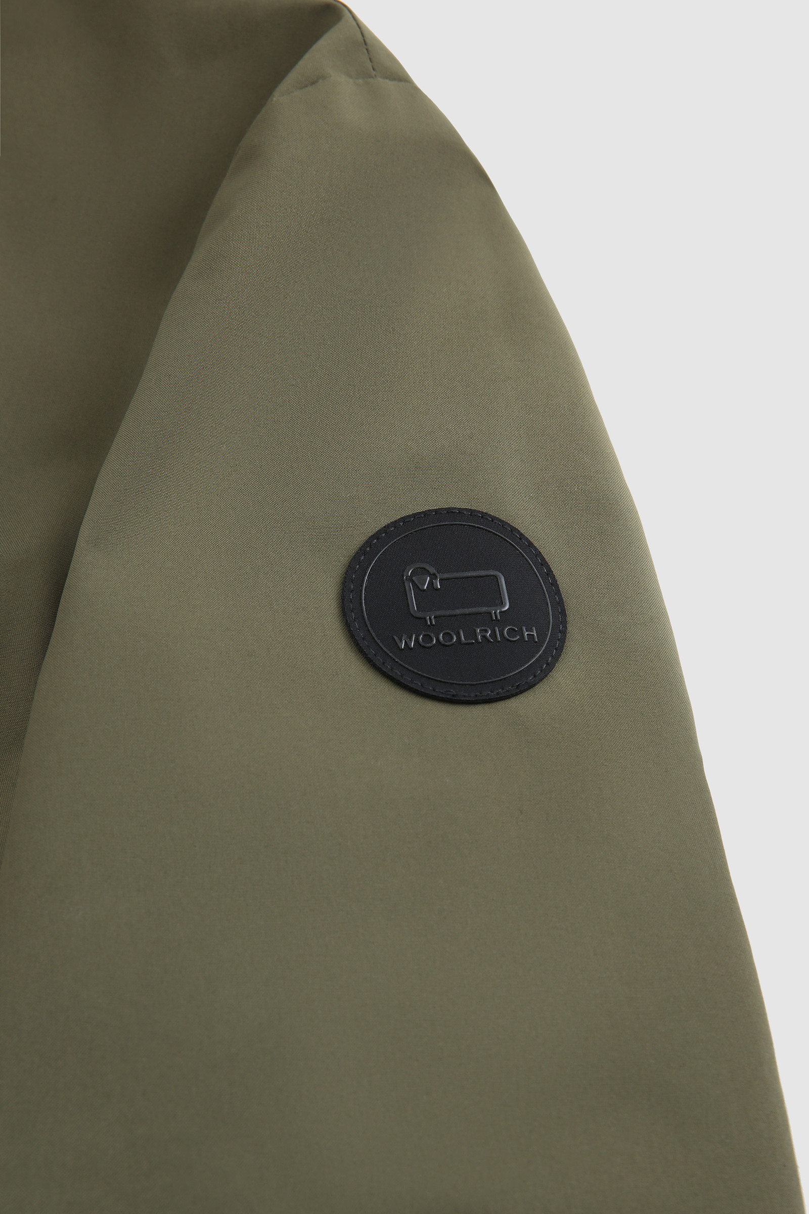 Two-Layer Padded Sailing Bomber Green photo 6 | Woolrich