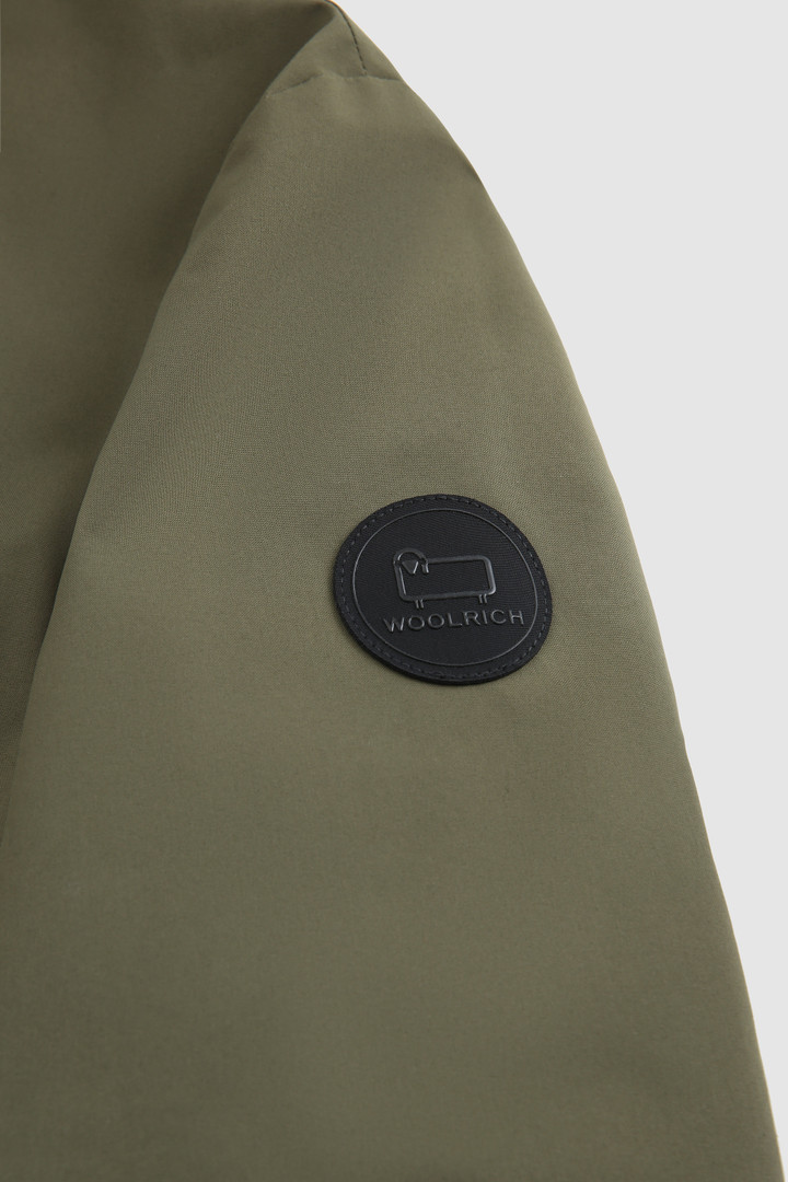 Two-Layer Padded Sailing Bomber Green photo 6 | Woolrich