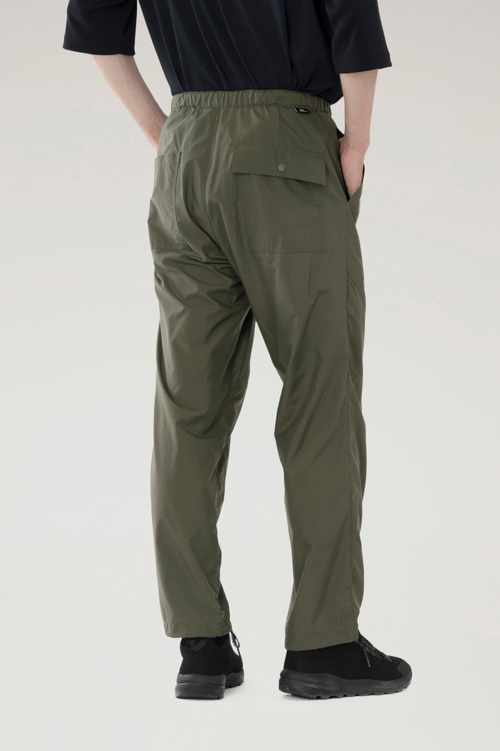 Ranch Pants in Recycled Nylon Green photo 3 | Woolrich