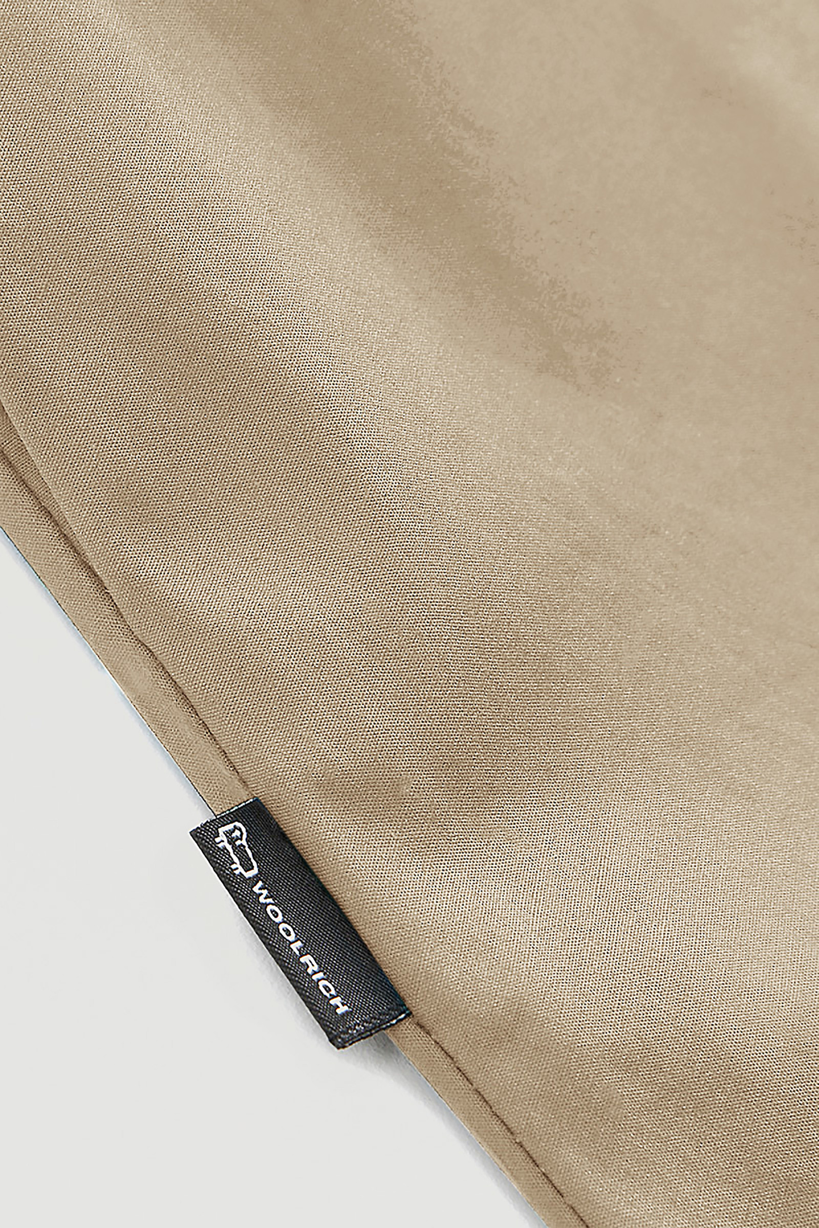 Korte jurk van zuiver katoenpopeline beige photo 4 | Woolrich