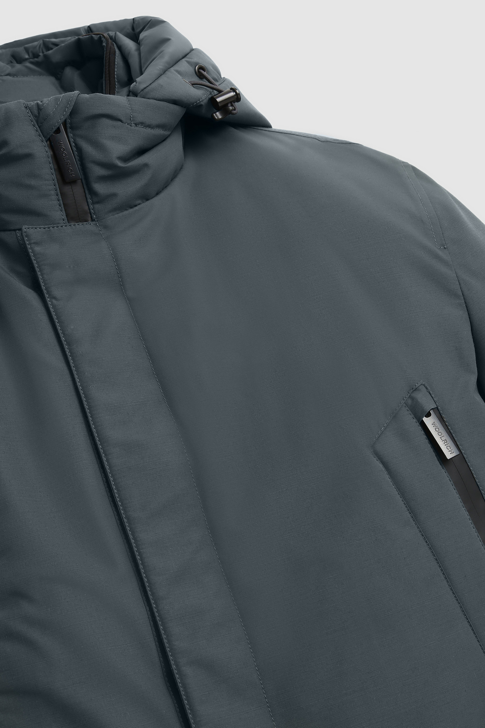 Polarguard Parka en mezcla de nylon y lana italiana