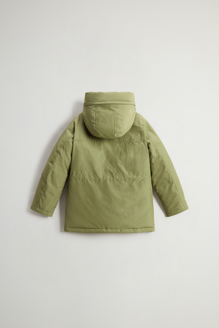 Arctic Parka pour garçon en Ramar Cloth Vert photo 2 | Woolrich