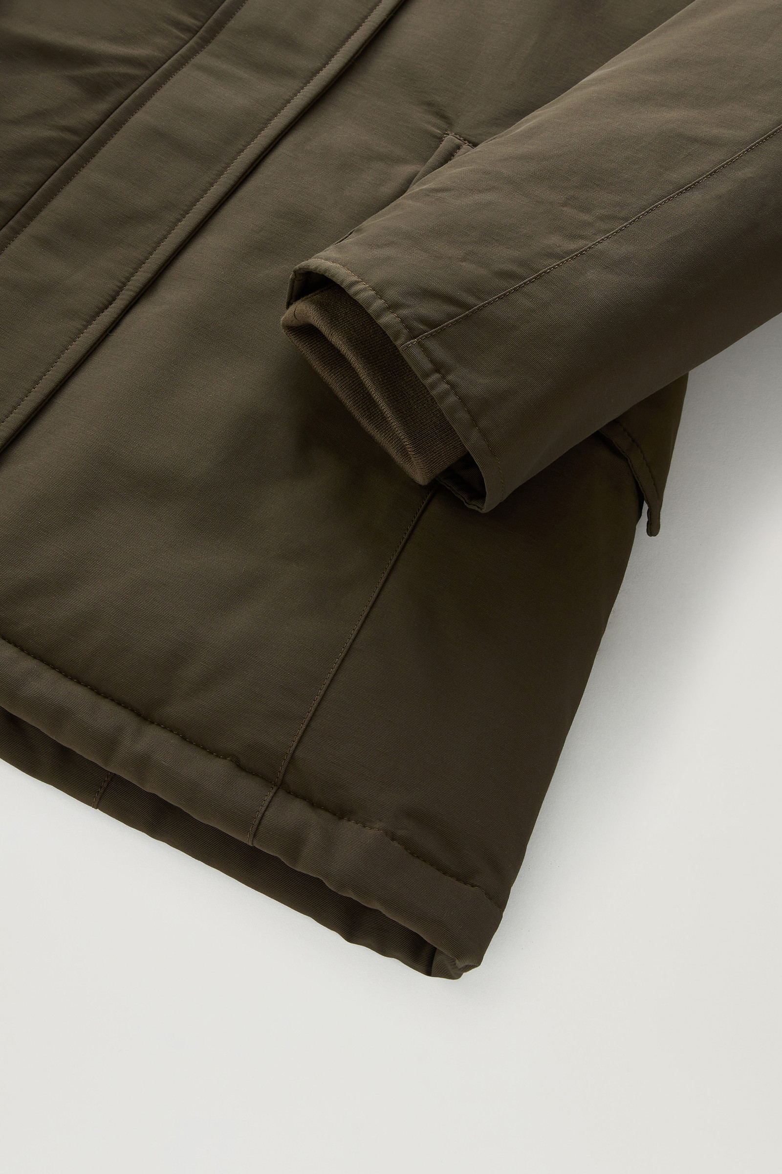 Gleeley Parka aus Ramar Cloth grün photo 9 | Woolrich