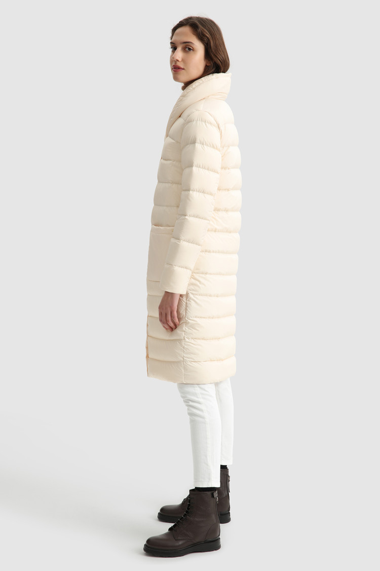 Manteau long Ellis avec matelassage horizontal