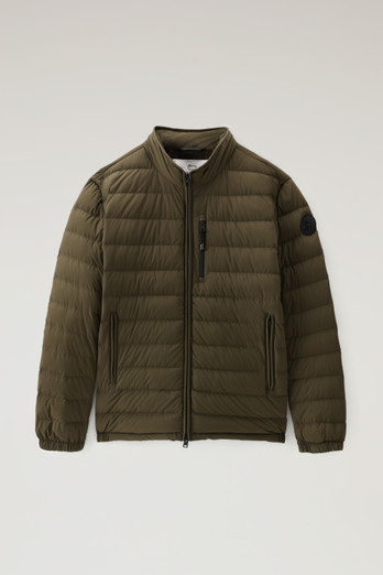 Woolrich Teton ミリタリーEVO DOWN Woolrich - Teton Parka with Hood - Black - Jacket - Luxury