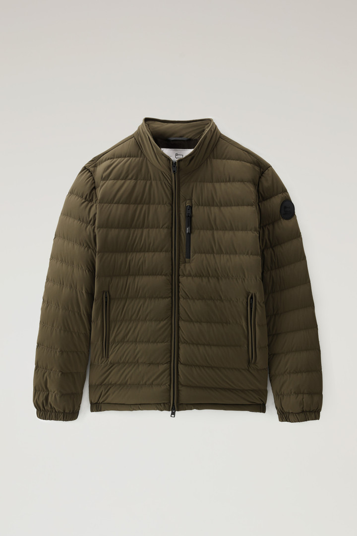 Stretch Nylon Sundance Down Jacket Green photo 1 | Woolrich