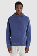 Hoodie in Garment-Dyed Cotton