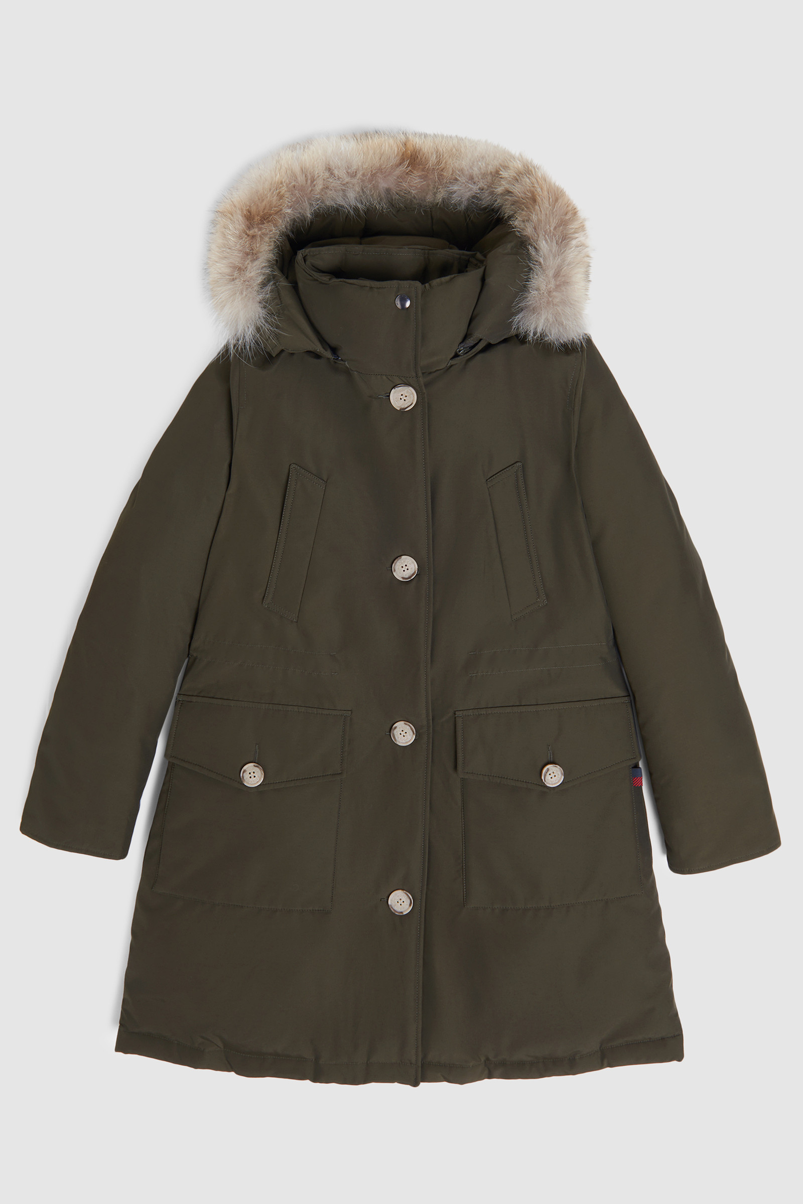 Long Arctic Parka with Coyote Fur