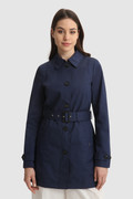 Jessamine belted trench coat