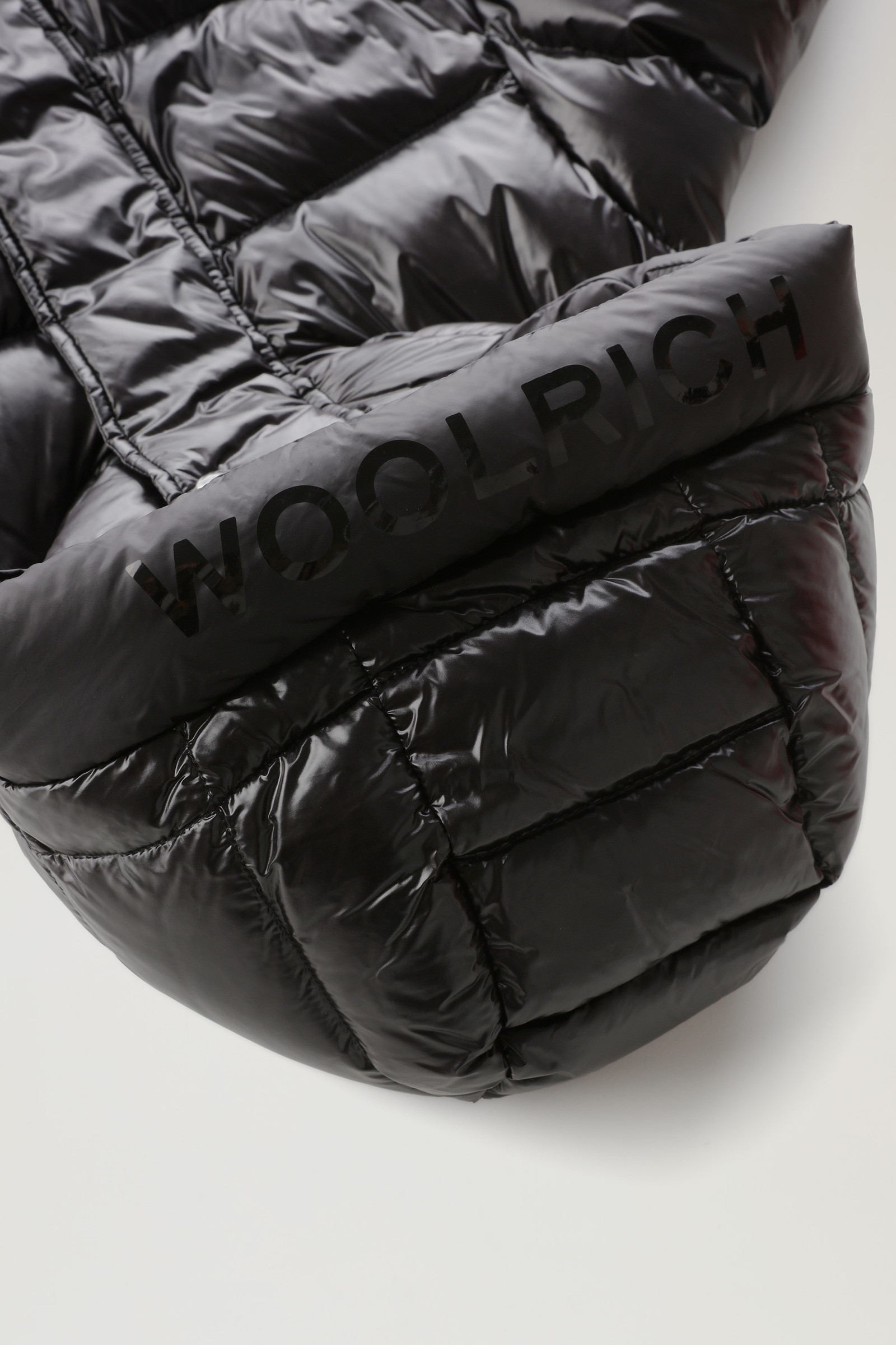 Woolrich Kids Black Down Jacket for Girls