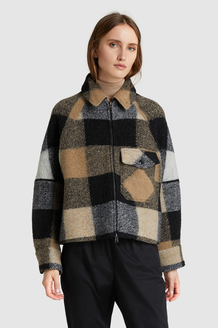Giacca a camicia Timber in lana