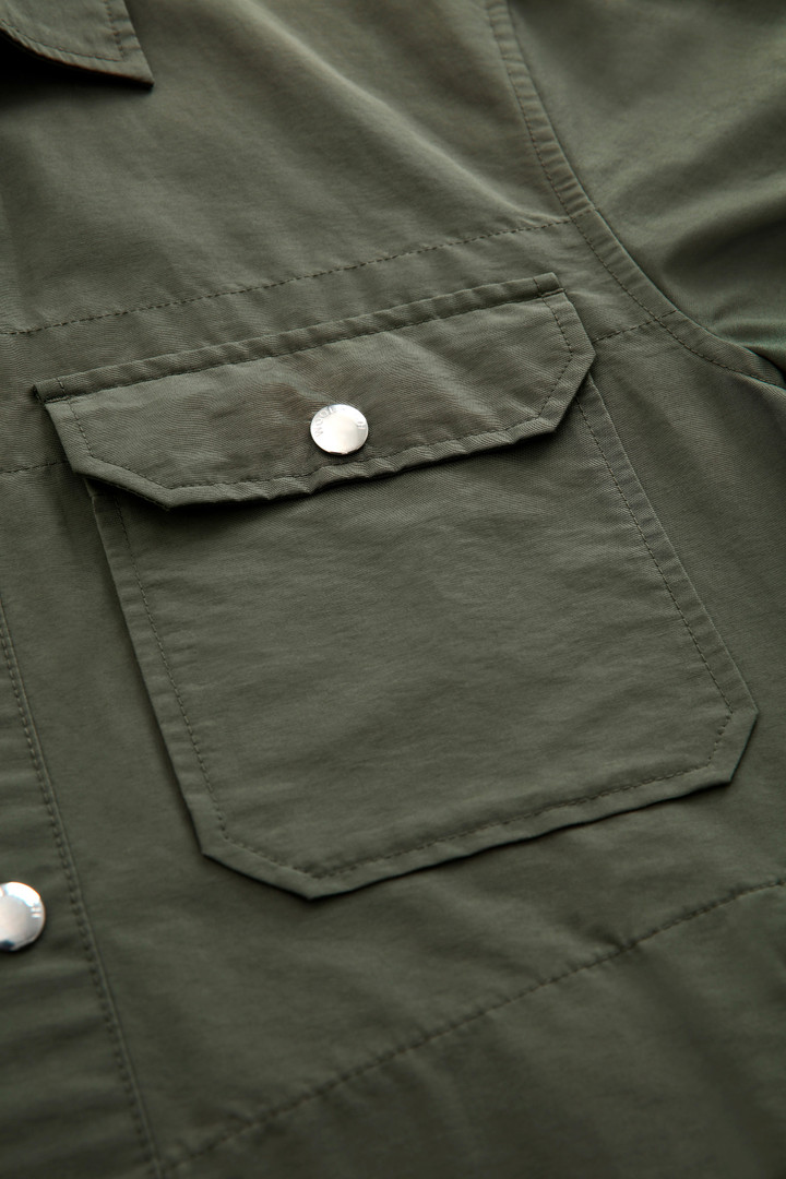 Overshirt Cruiser aus Bio-Ramar Grün photo 6 | Woolrich