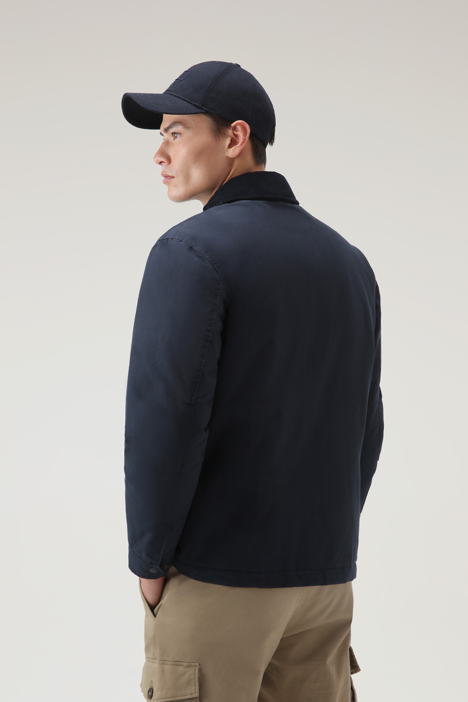 Work Duster Jacket in Eco Ramar Blue photo 3 | Woolrich