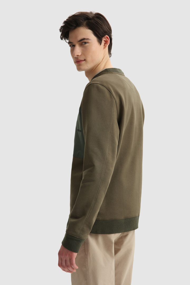 Sweatshirt mit Rundhalsausschnitt und gedrucktem Logo