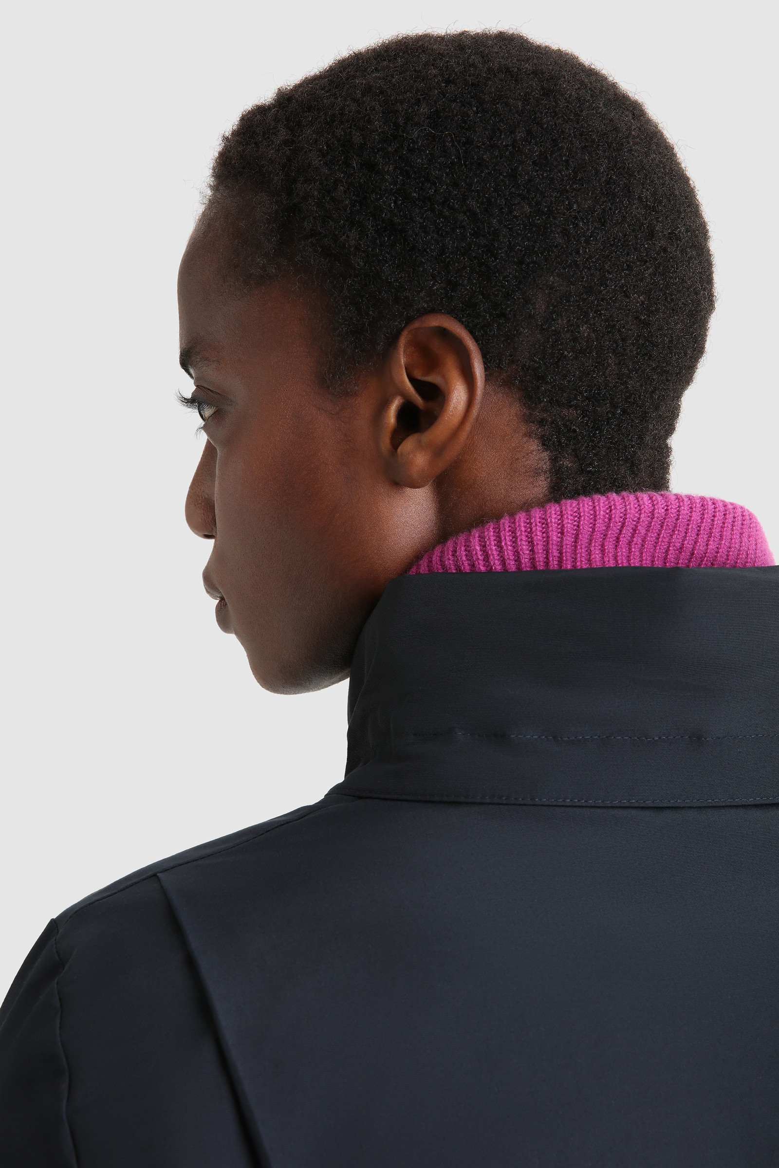 Bow Bridge Parka con pelliccia ecologica Blu photo 5 | Woolrich