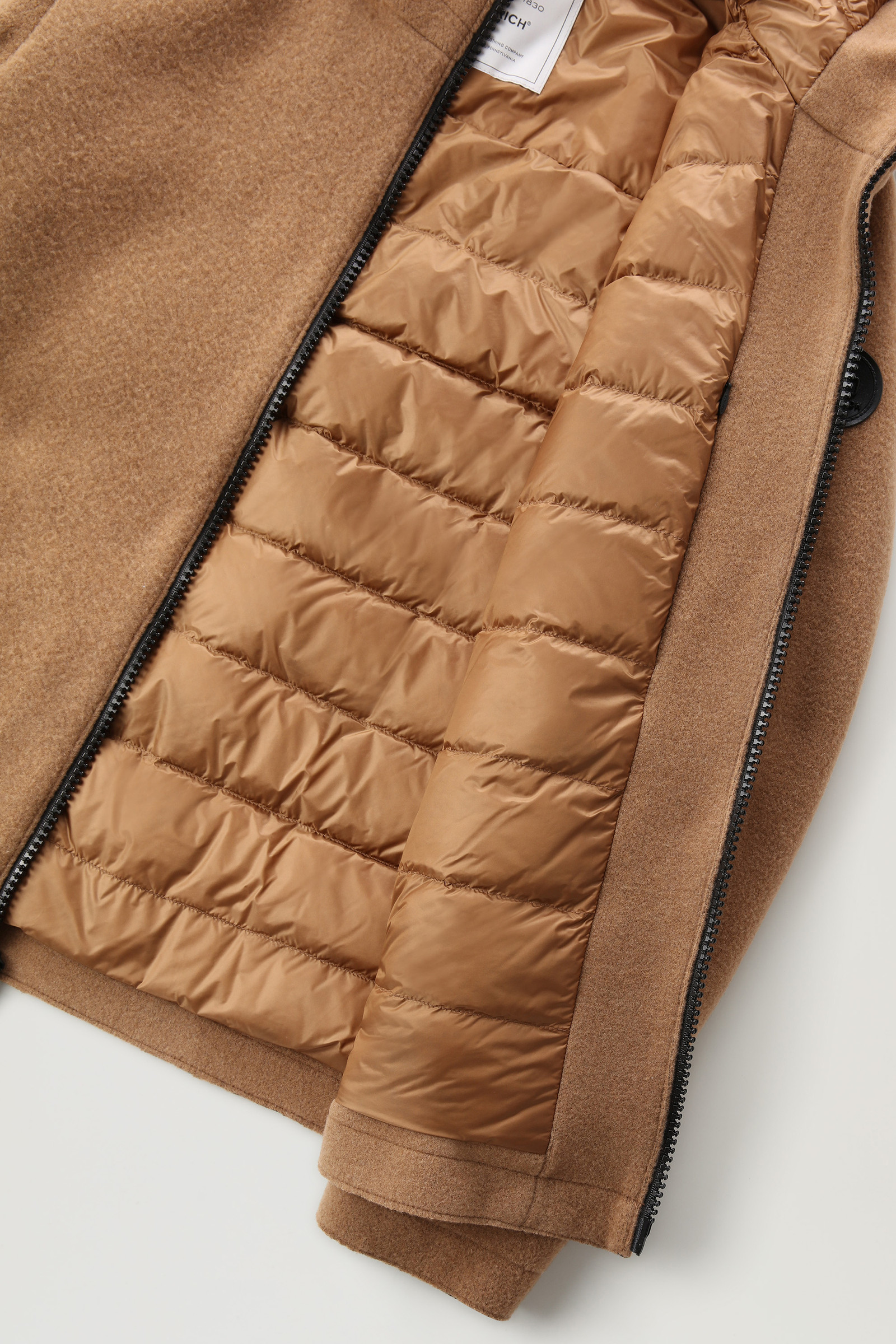 Pazifik-Jacke aus Wollmischung Braun photo 10 | Woolrich