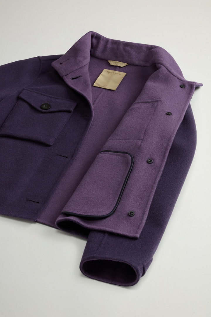 Wool-Blend Jacket Purple photo 8 | Woolrich