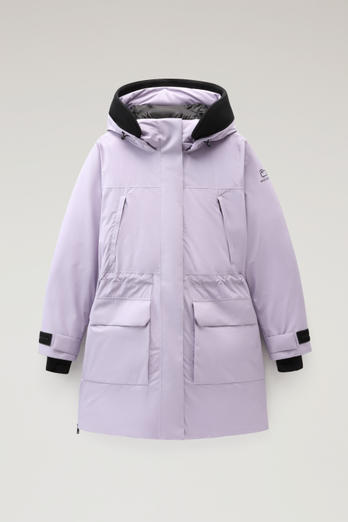 Harveys Waterproof Parka in Pertex Revolve Purple | Woolrich