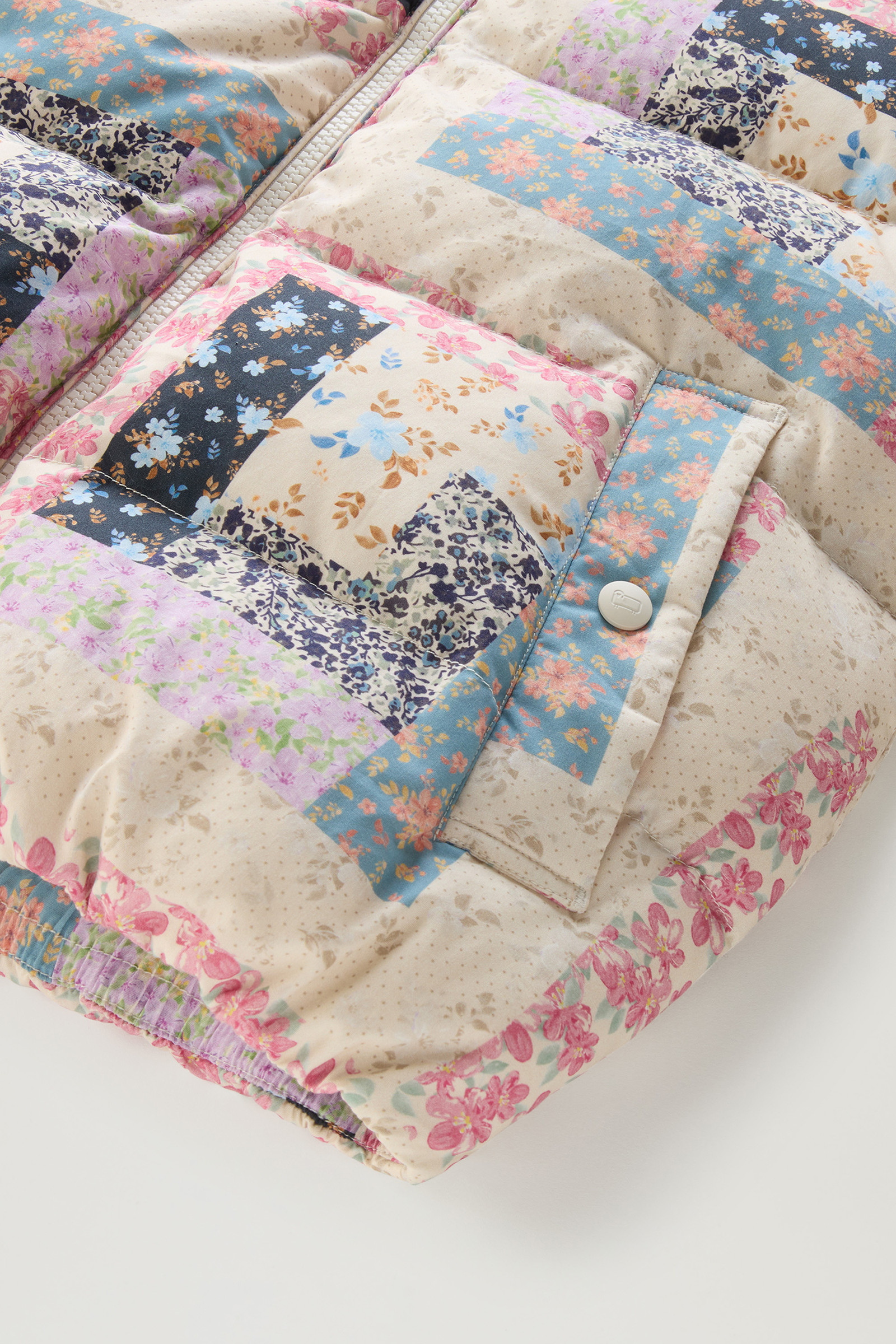 Piumino leggero Pennsylvania con cappuccio removibile multicolore photo 9 | Woolrich