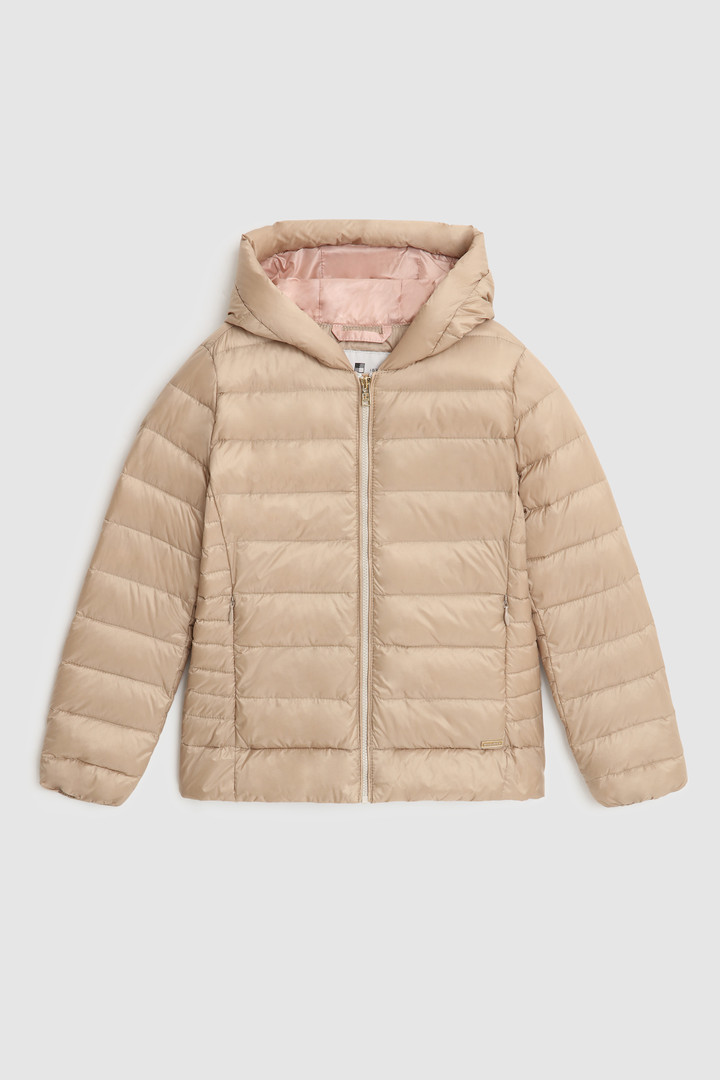 Girl's Sundance quilted jacket with hood