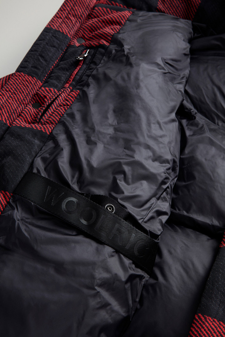 Kurzer Check Parka aus Olmetex-Nylon by Todd Snyder Multifarben photo 15 | Woolrich