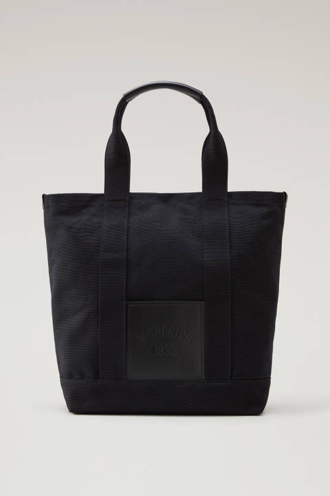 Premium Tote Bag Black | Woolrich