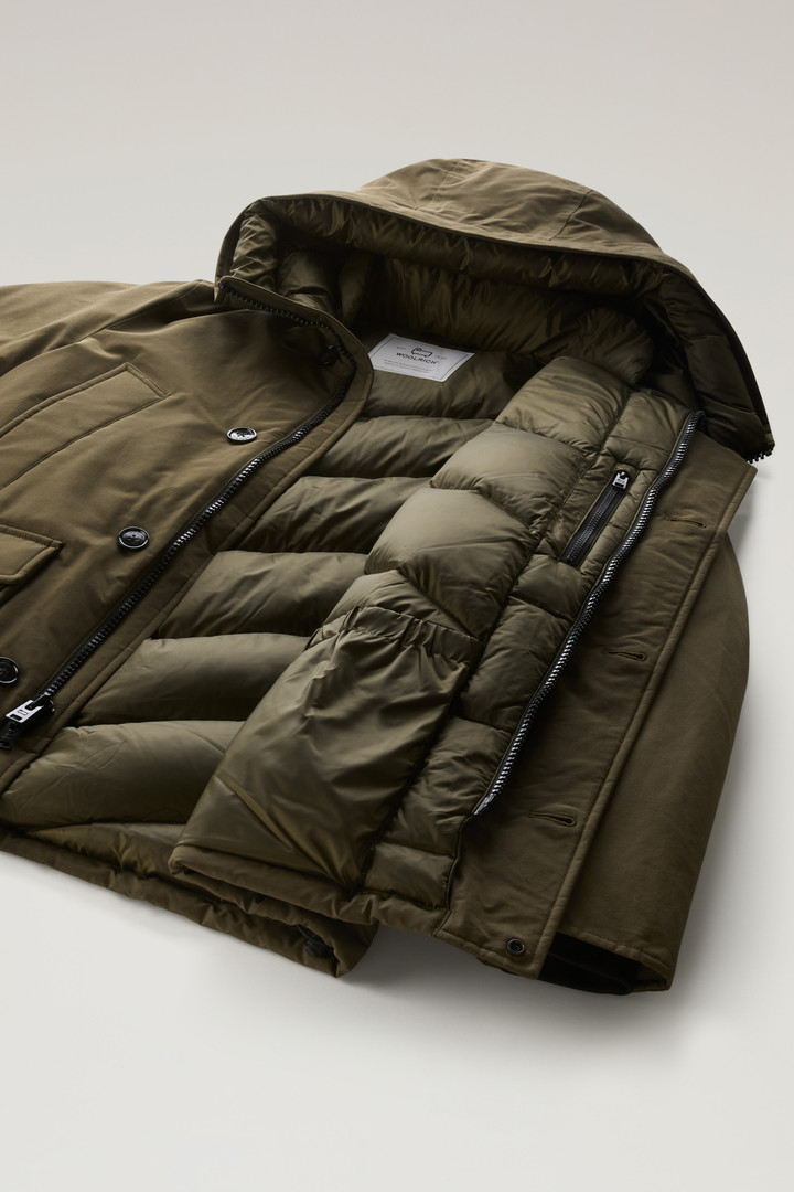 Arctic Anorak en Ramar Cloth Vert photo 6 | Woolrich