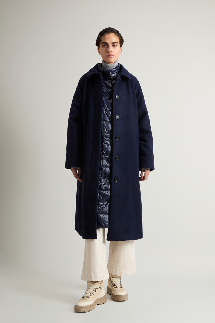 Recycled Wool-Blend 3-in-1 Coat Blue photo 2 | Woolrich