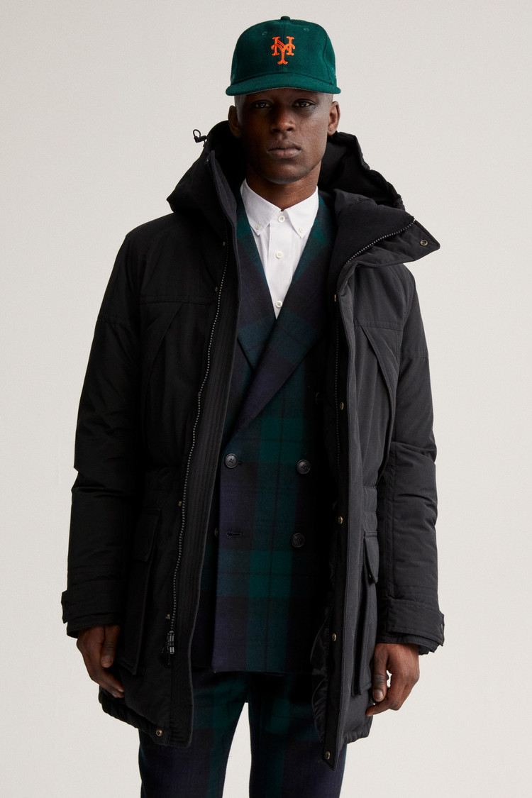 Aimé Leon Dore X Woolrich Hooded Down Coat 2024 | towncentervb.com