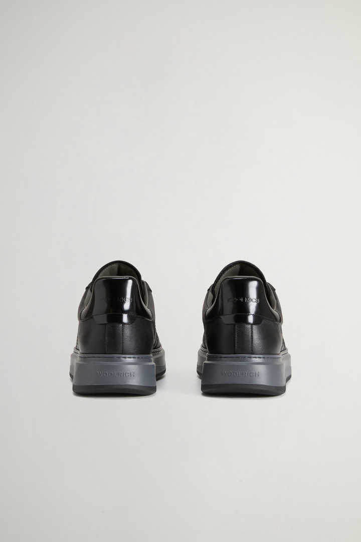 Arrow Sneakers aus Leder Schwarz photo 3 | Woolrich