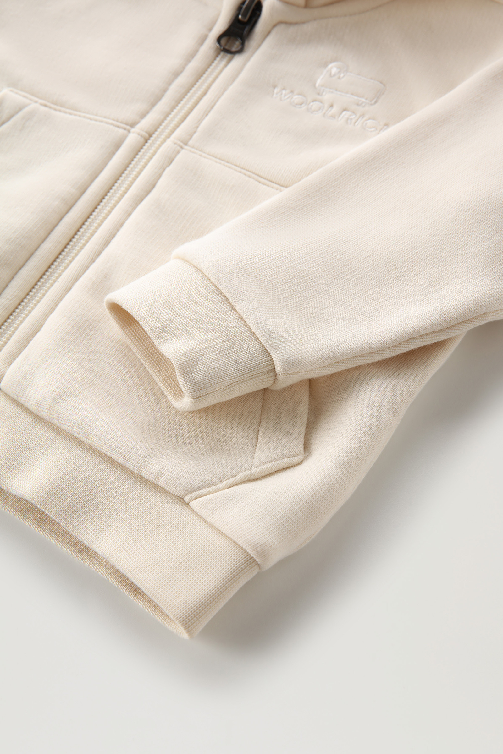 Cotton Baby Sweatshirt White photo 6 | Woolrich