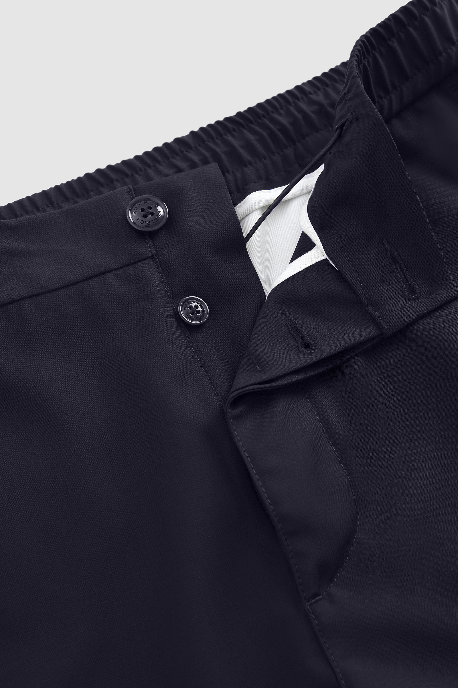 Short cargo en laine froide bleu photo 5 | Woolrich