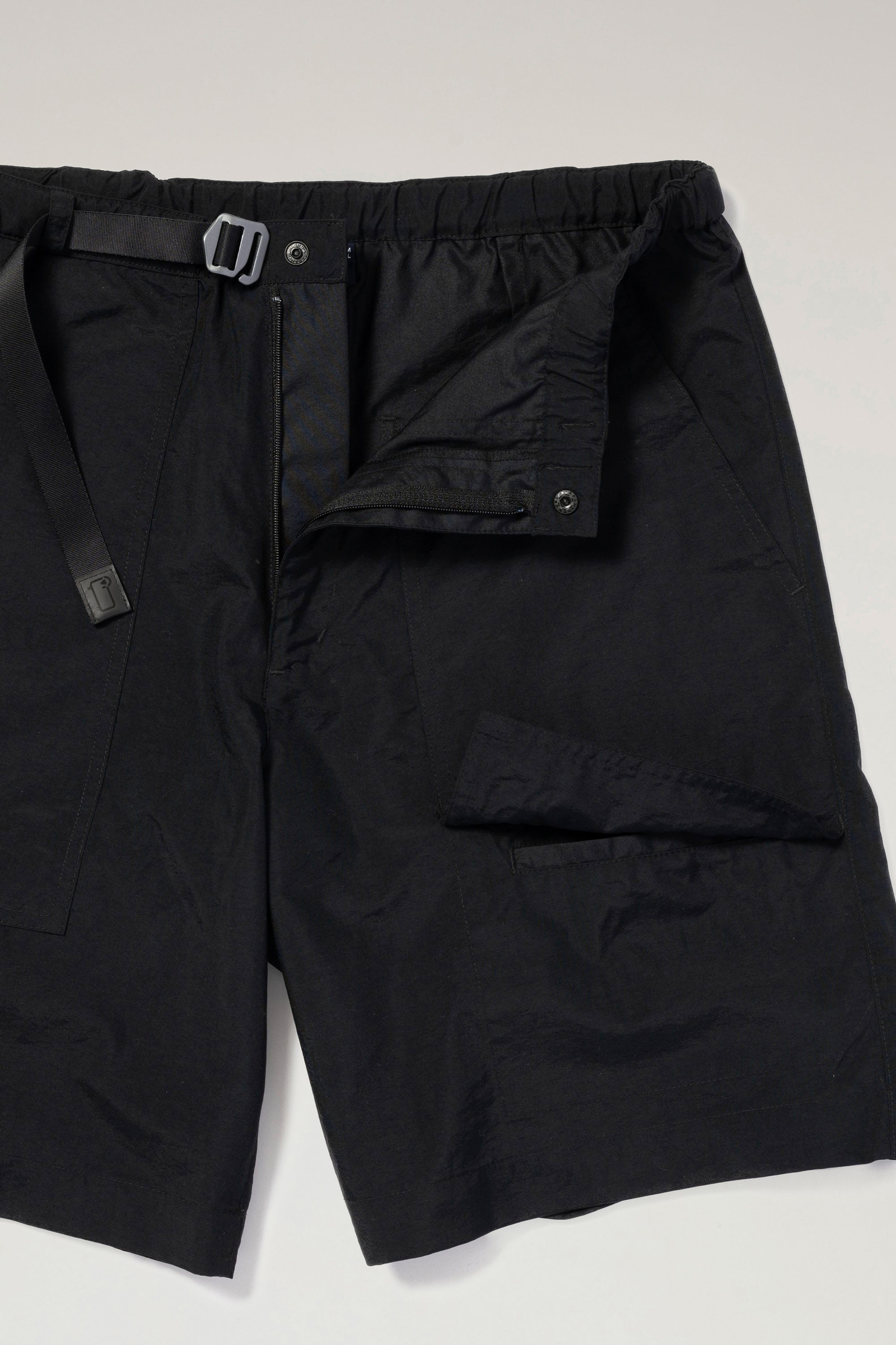 Ranch Shorts in Recycled Nylon Black photo 6 | Woolrich