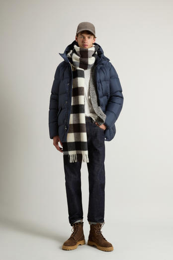 Cloud Parka in Microfiber Blue | Woolrich